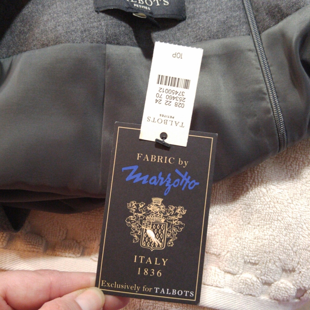 Talbots.10P🇮🇹Fabric - Picture 8 of 12
